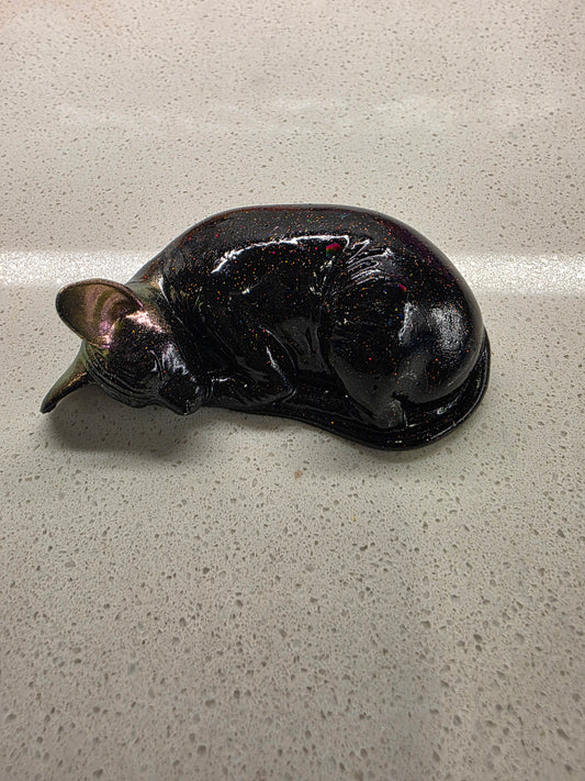 Naked Cat Napping (black)