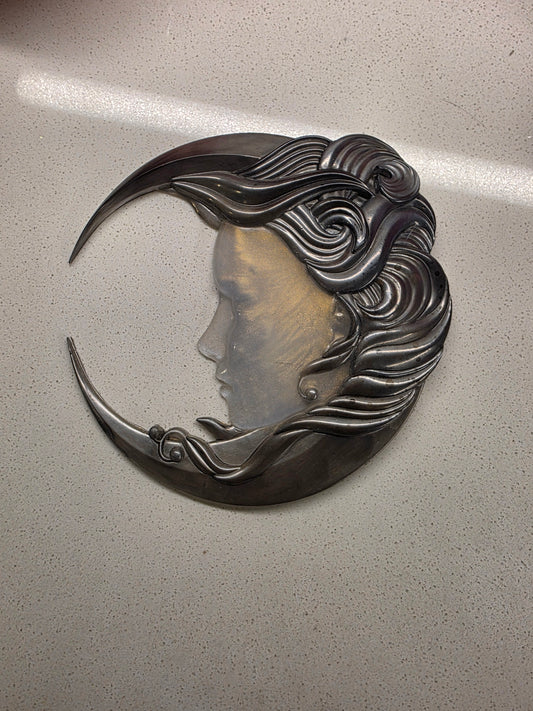Woman in the Moon (grey)