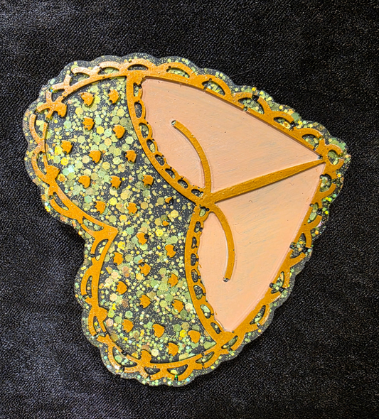 Lacy Panties "Toosh" Magnet