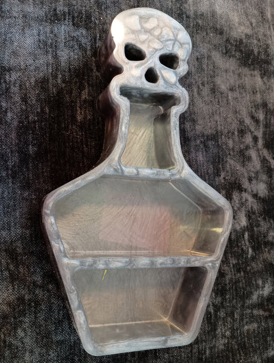 Poison bottle shelf