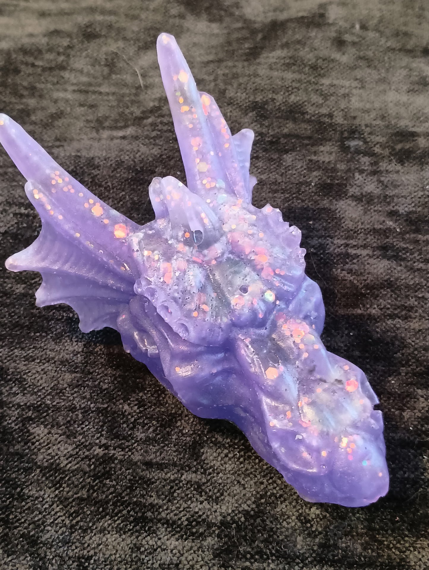 Dragon fossil head